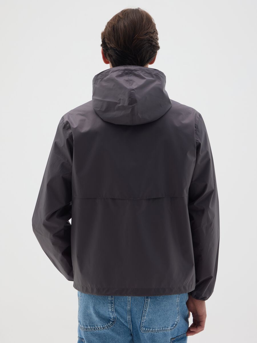 Men's Jacket in Grey Regular Fit_2