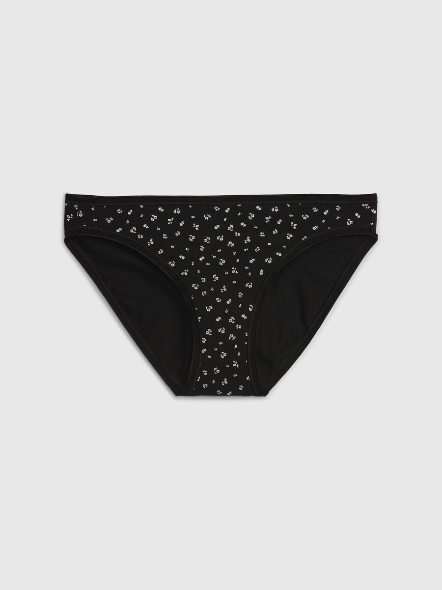 Slip in cotone stretch floreale_0