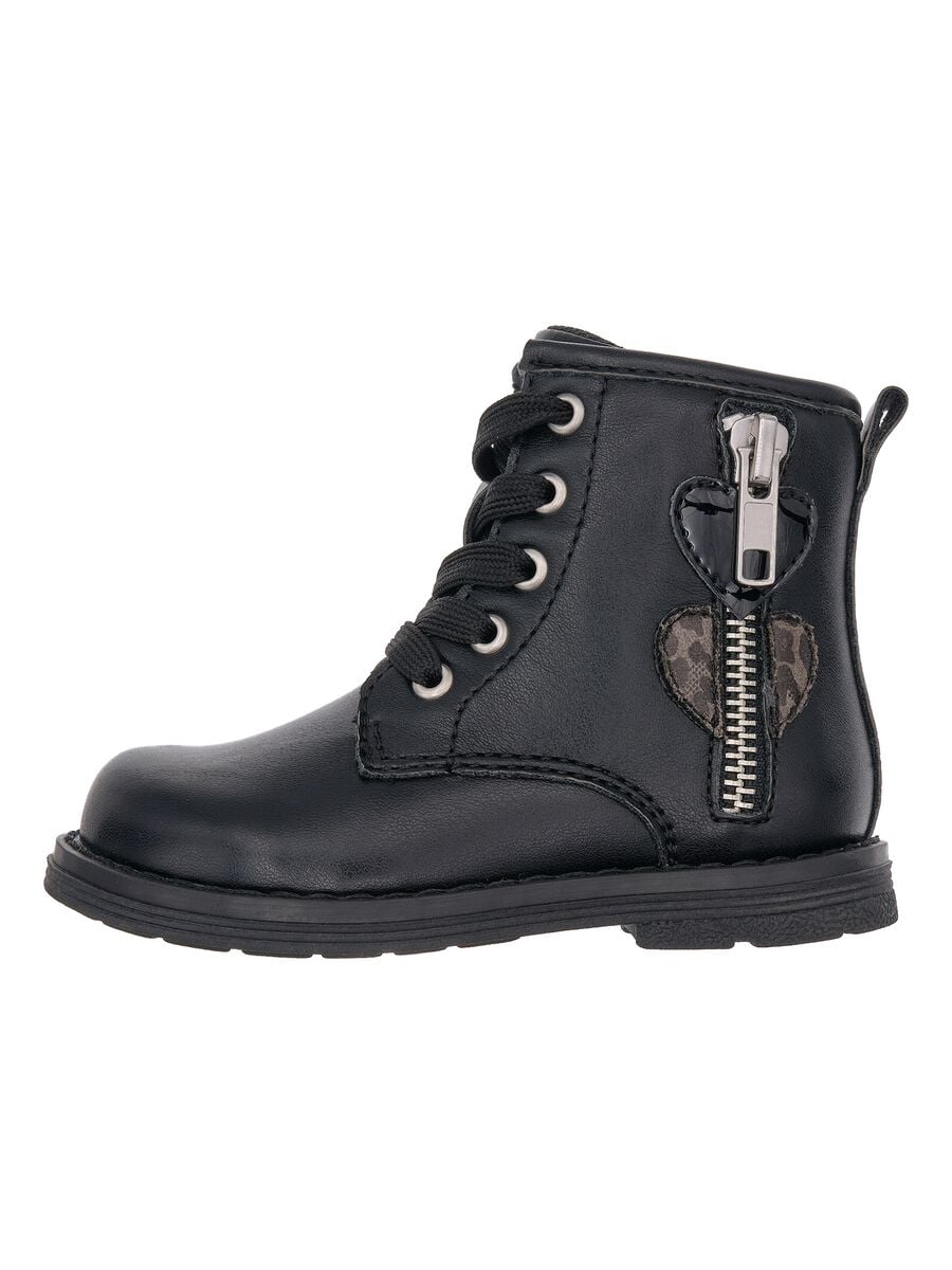 Chicco black ankle boots for girls_0