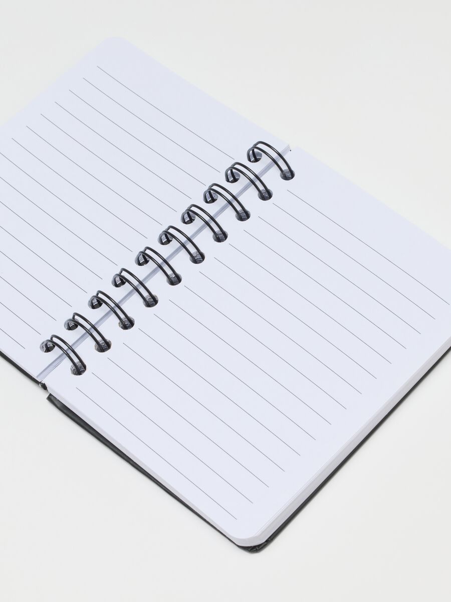 Black Ring-bound Notebook with Emily in Paris Print_2