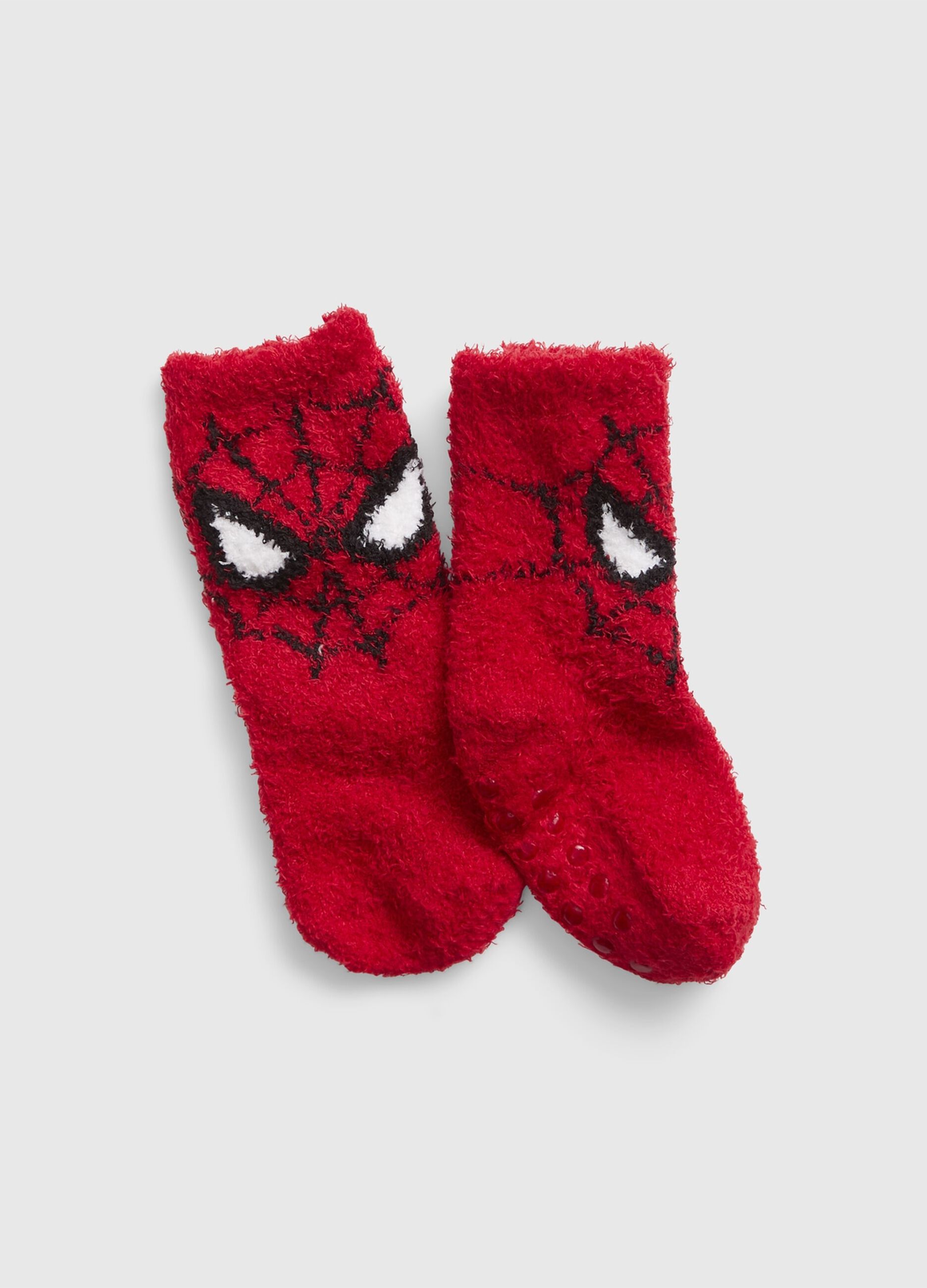 Slipper socks with Marvel Spider-Man design