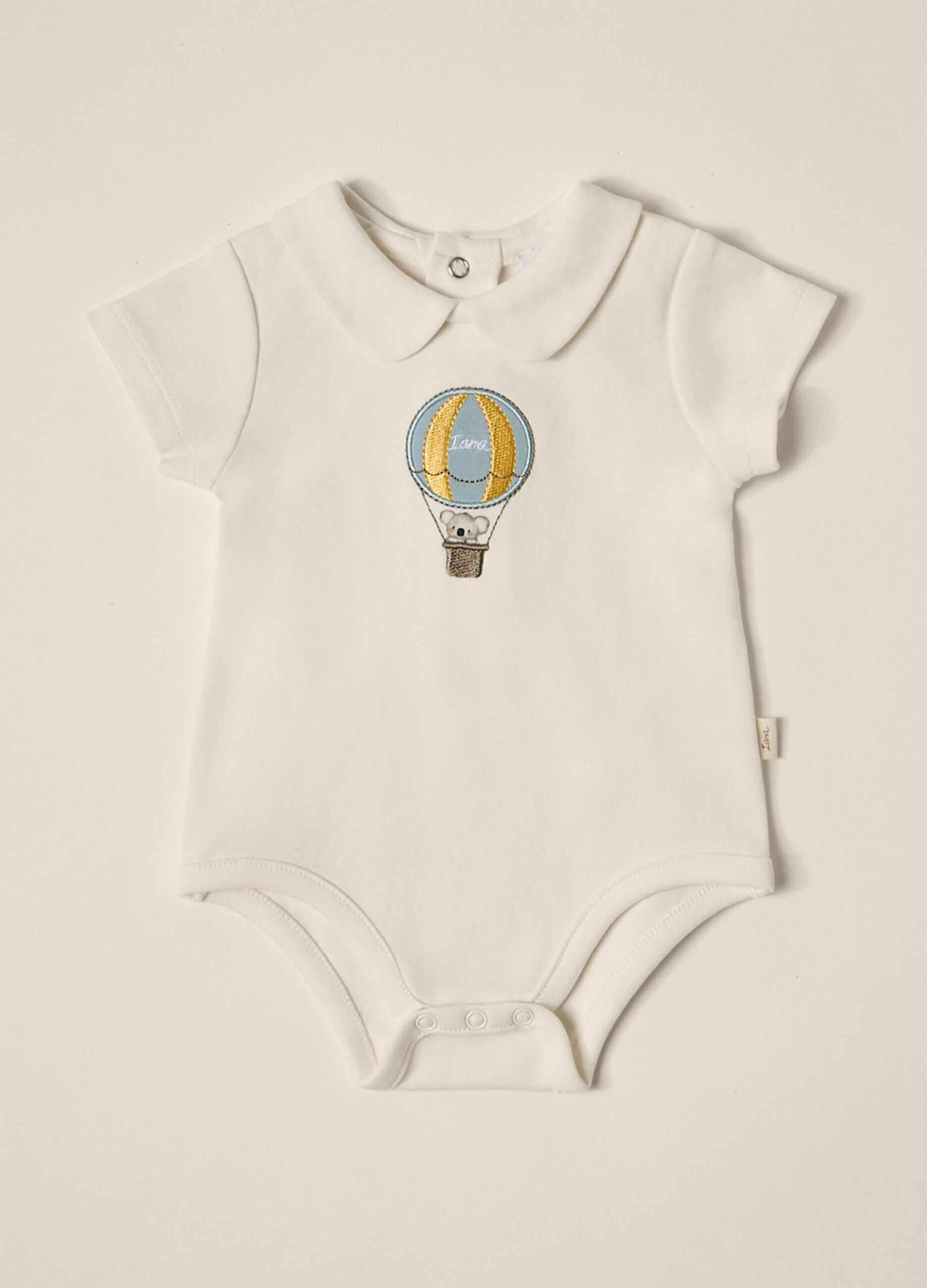 Body in puro cotone IANA neonato