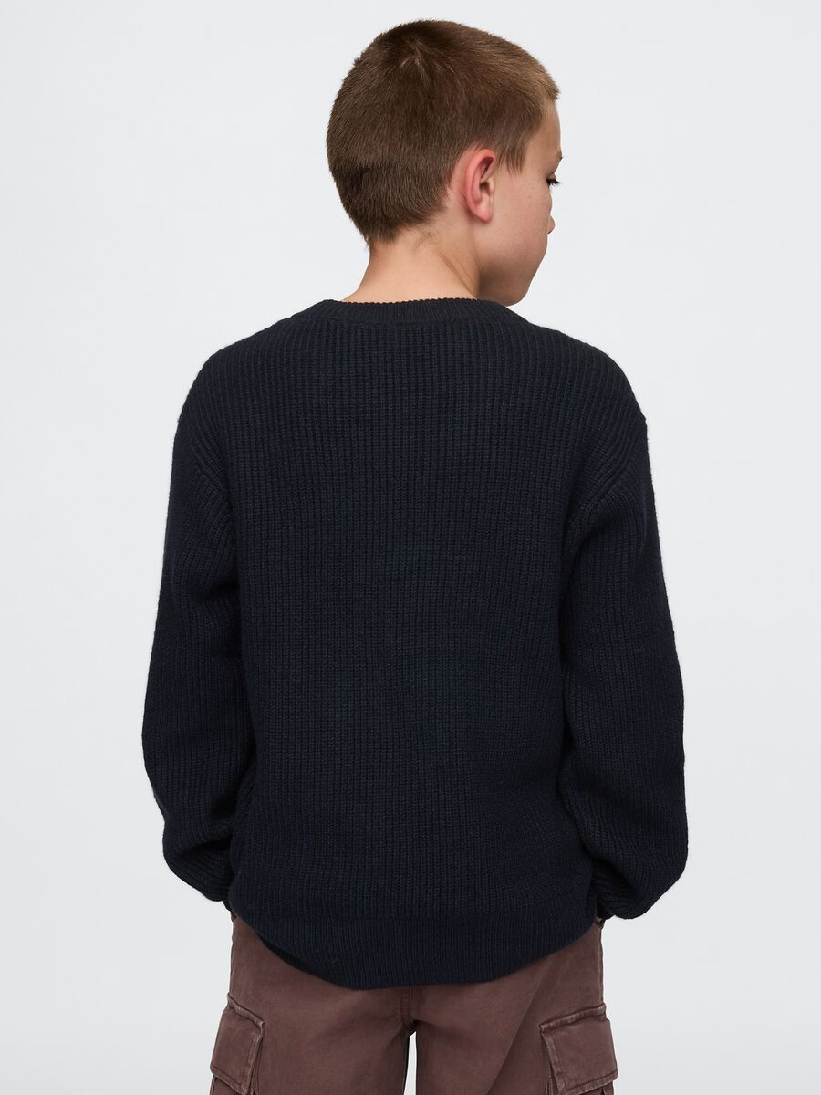 Pullover with ribbed design_2