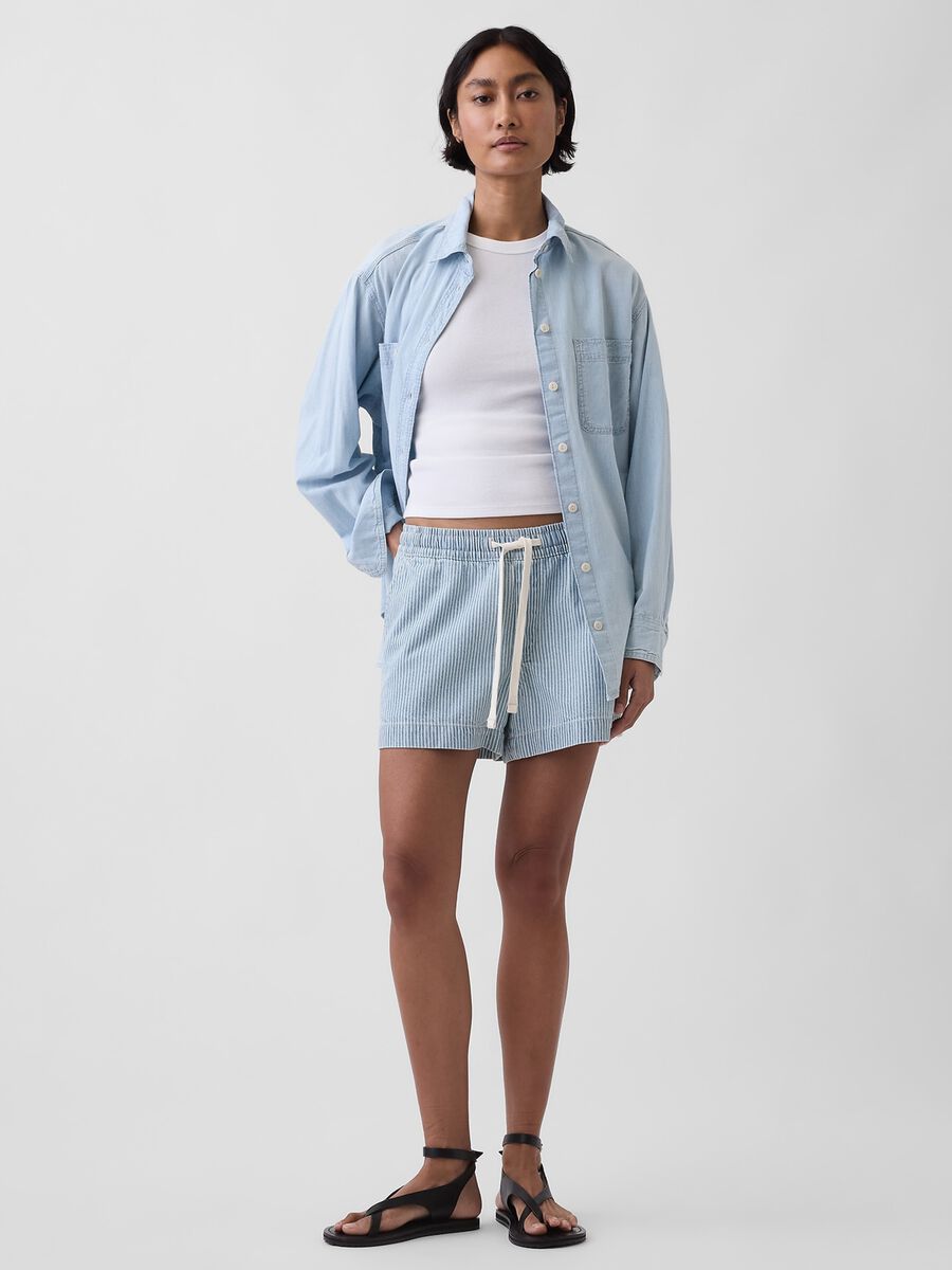 Shorts in misto cotone_5