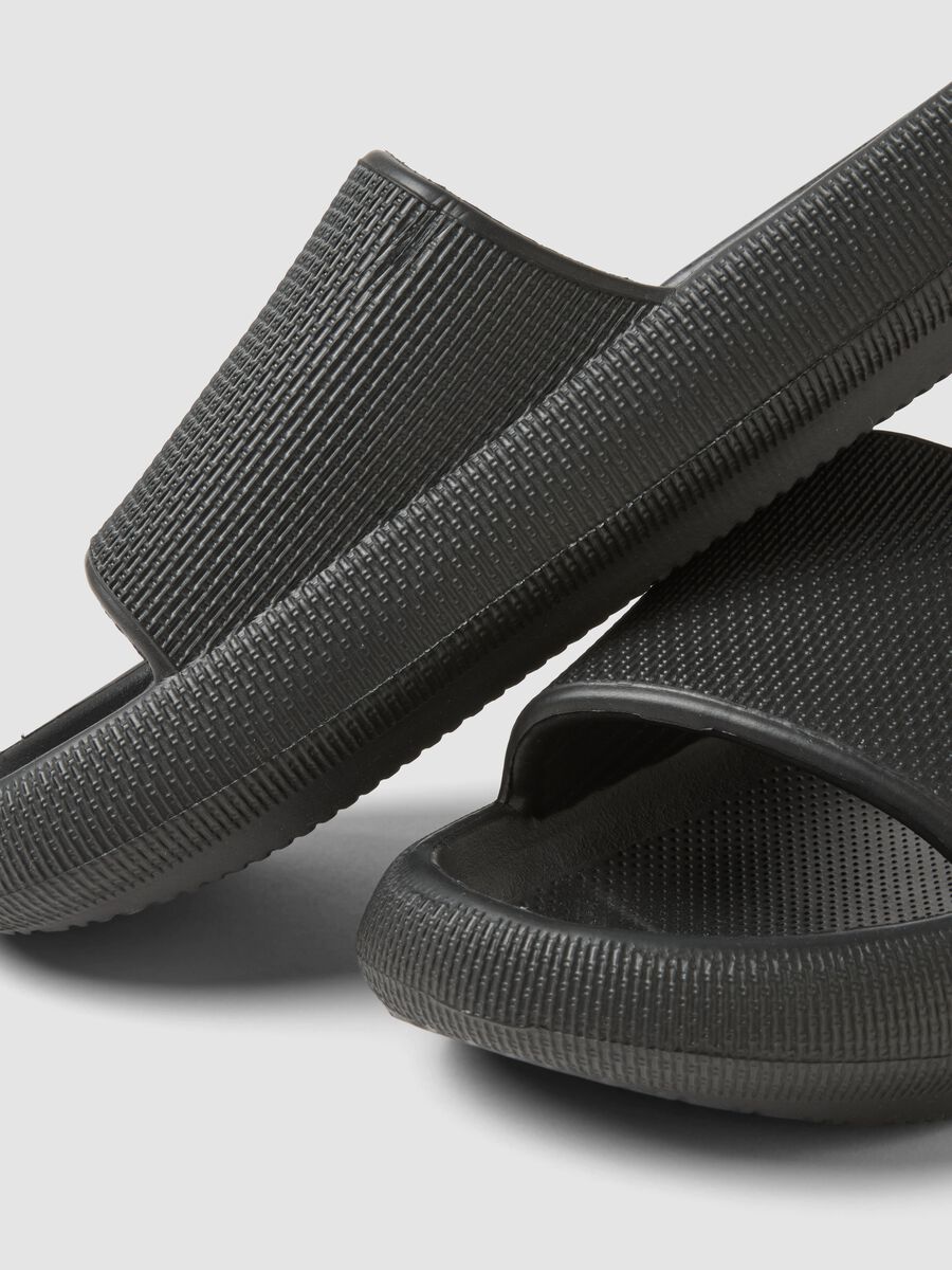 Black Slides with Embossed Texture_1