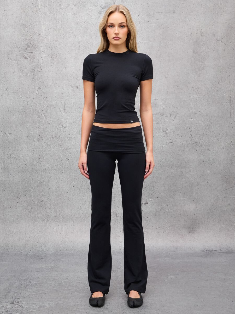 Yoga Flare Pants Black_0