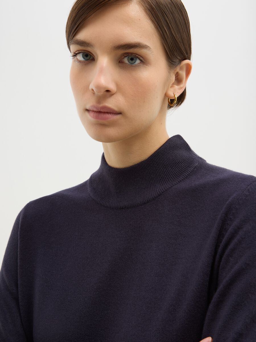 Regular fit blue jumper_3