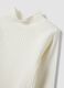 Maglia bianca in misto viscosa a coste con girocollo regular fit_2