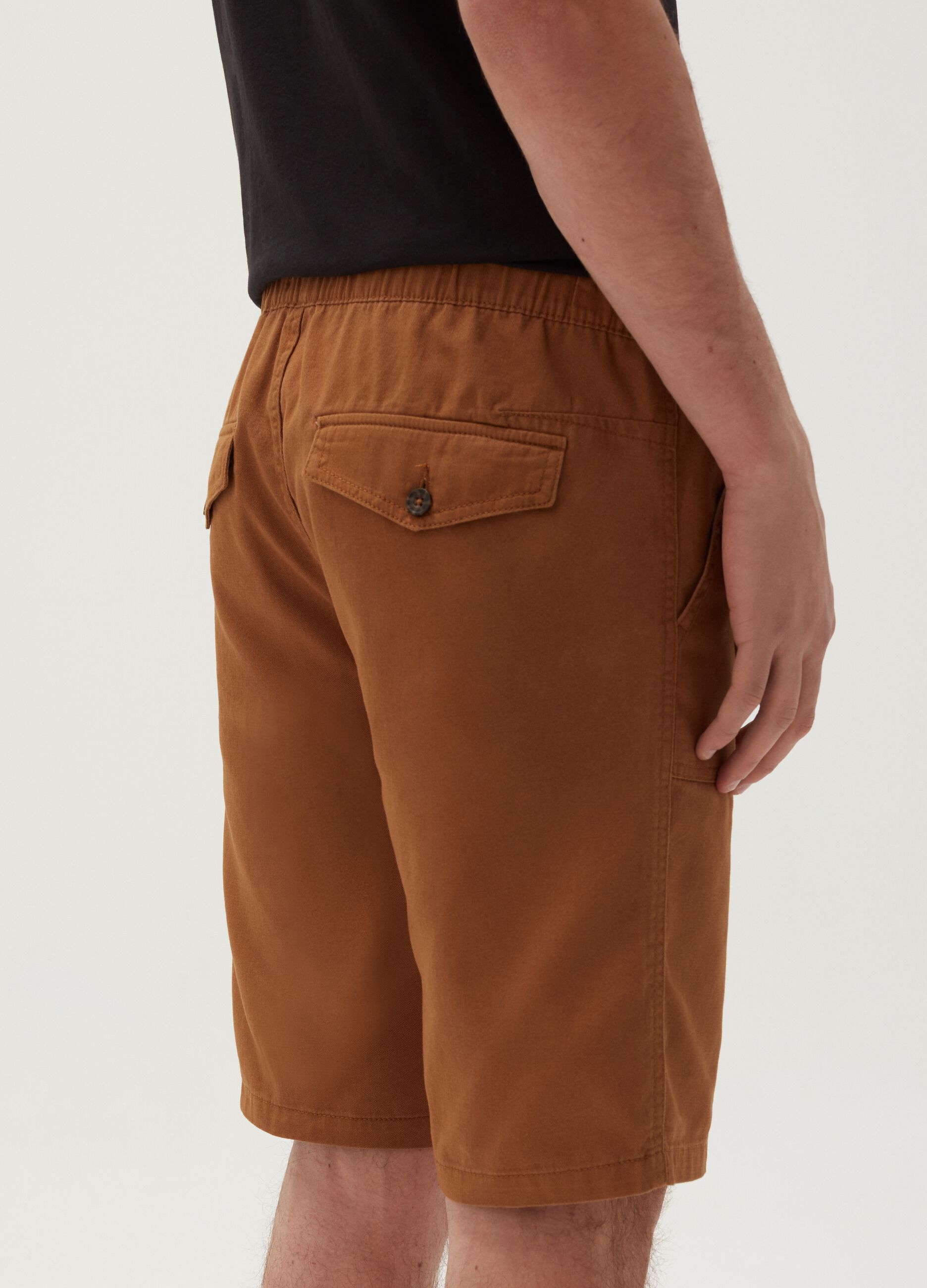 Bermuda jogger in cotone_2