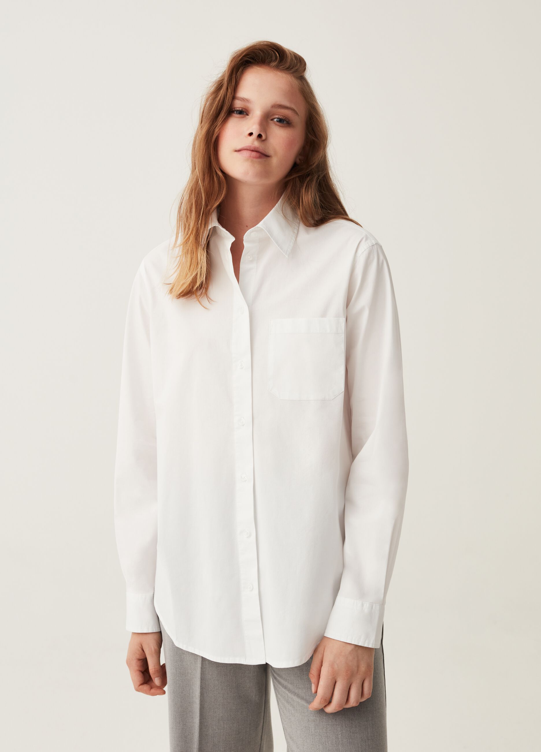 Ovs camicia bianca on sale