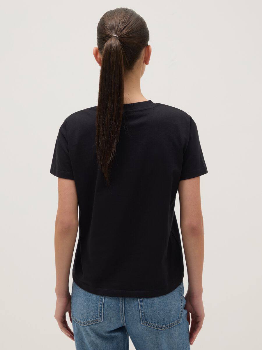 Black pure cotton regular fit T-shirt with Hard Rock Cafe print_2