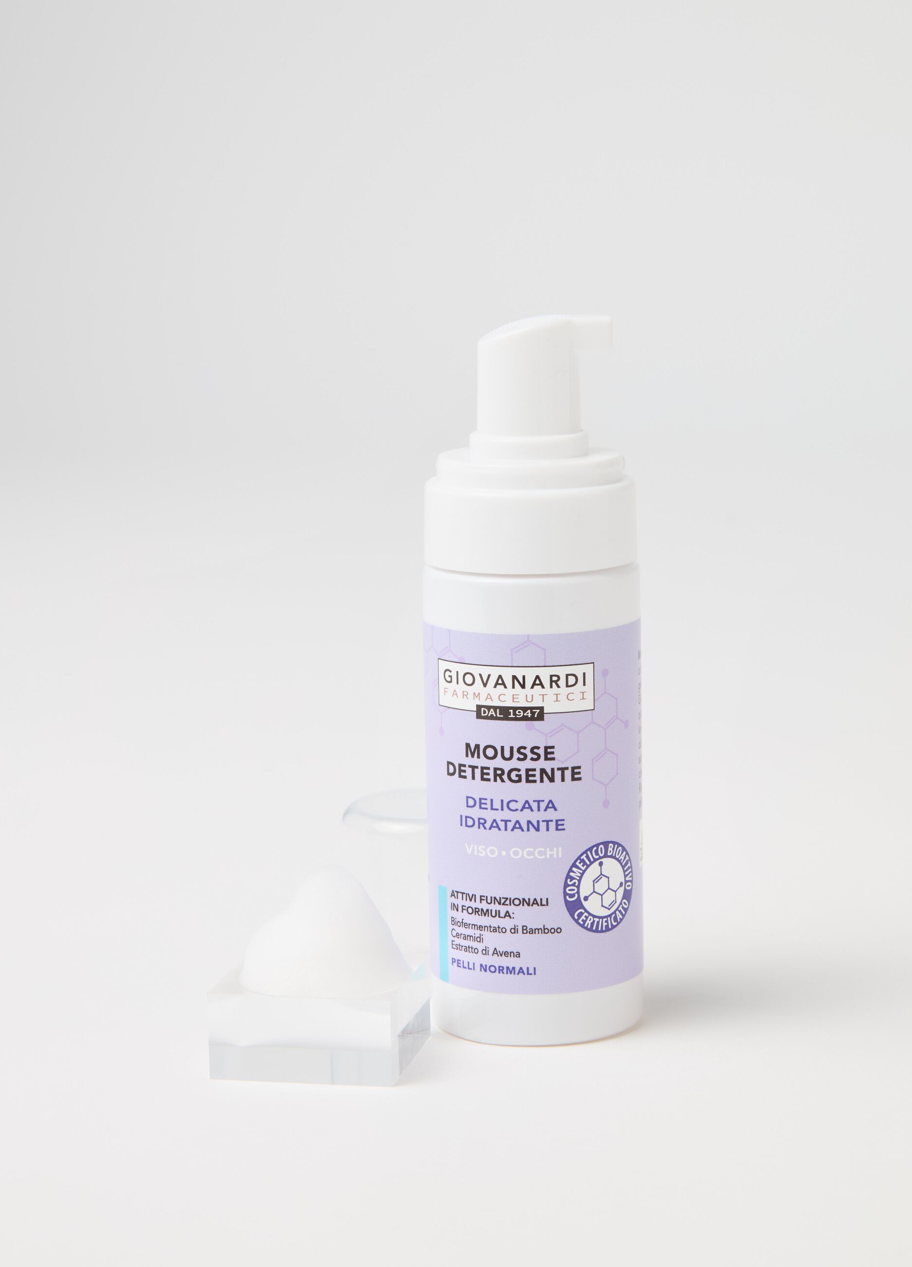 Mousse detergente