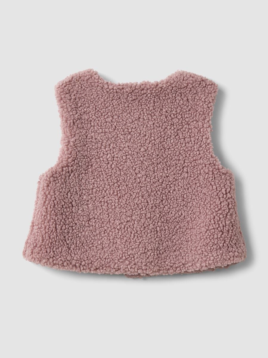 Pink regular-fit gilet_1