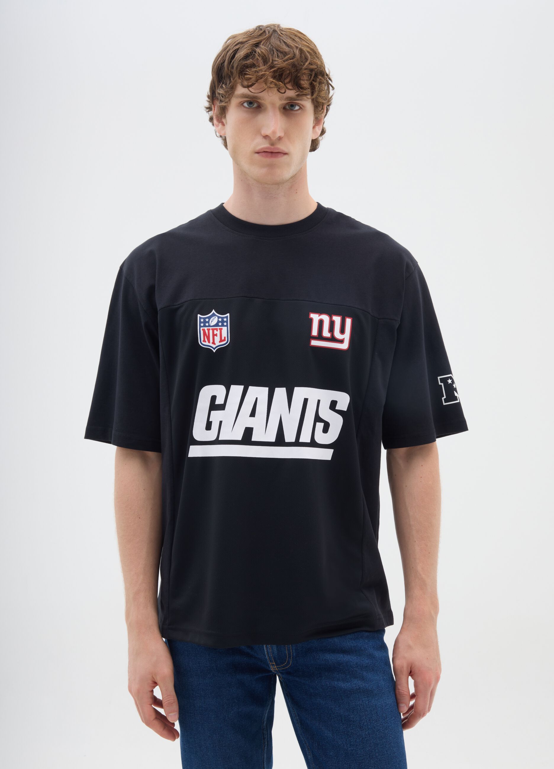 Black pure cotton boxy fit t-shirt