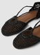 Black woven sandals_1