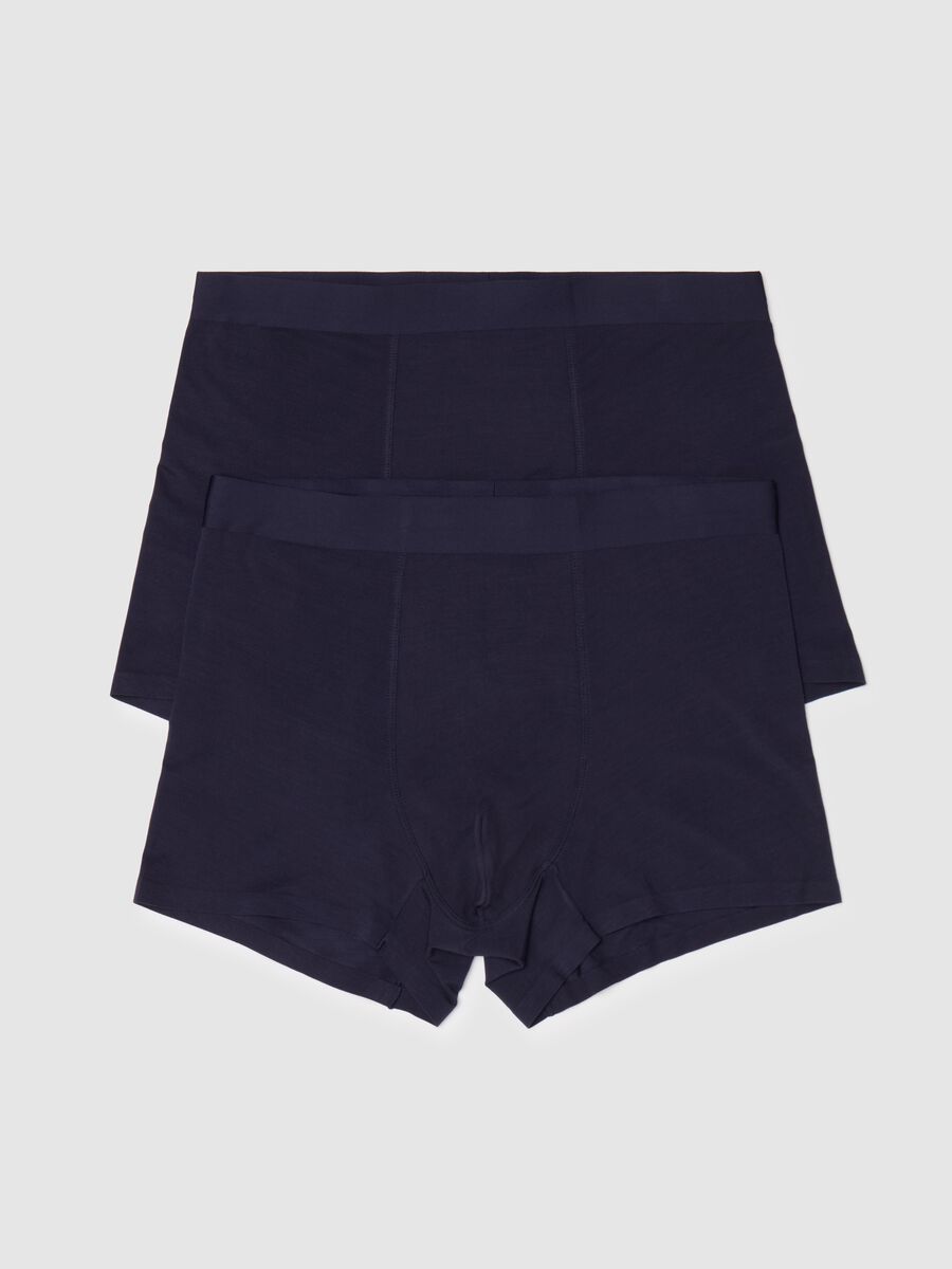 Two-pair pack midi boxer shorts in stretch modal_4
