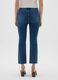 Women's Regular Fit Dark Blue Denim Jeans_2