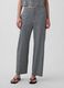 Checked linen-blend trousers_1