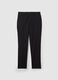 Solid colour regular-fit trousers_0