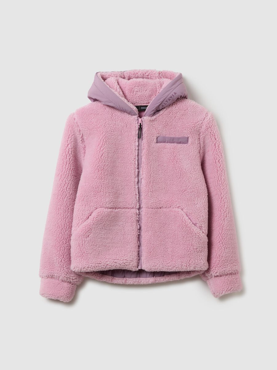 Full Zip Sherpa Jacket ALTAVIA WITH DEBORAH COMPAGNONI_4