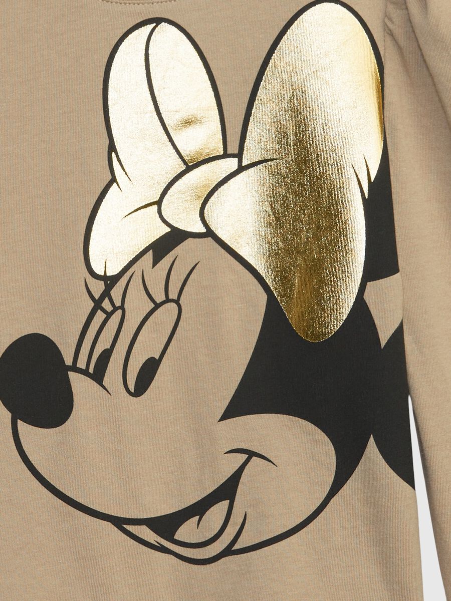 T-shirt in cotone bio stampa Disney Minnie_2