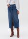 Midi pencil skirt in denim_1