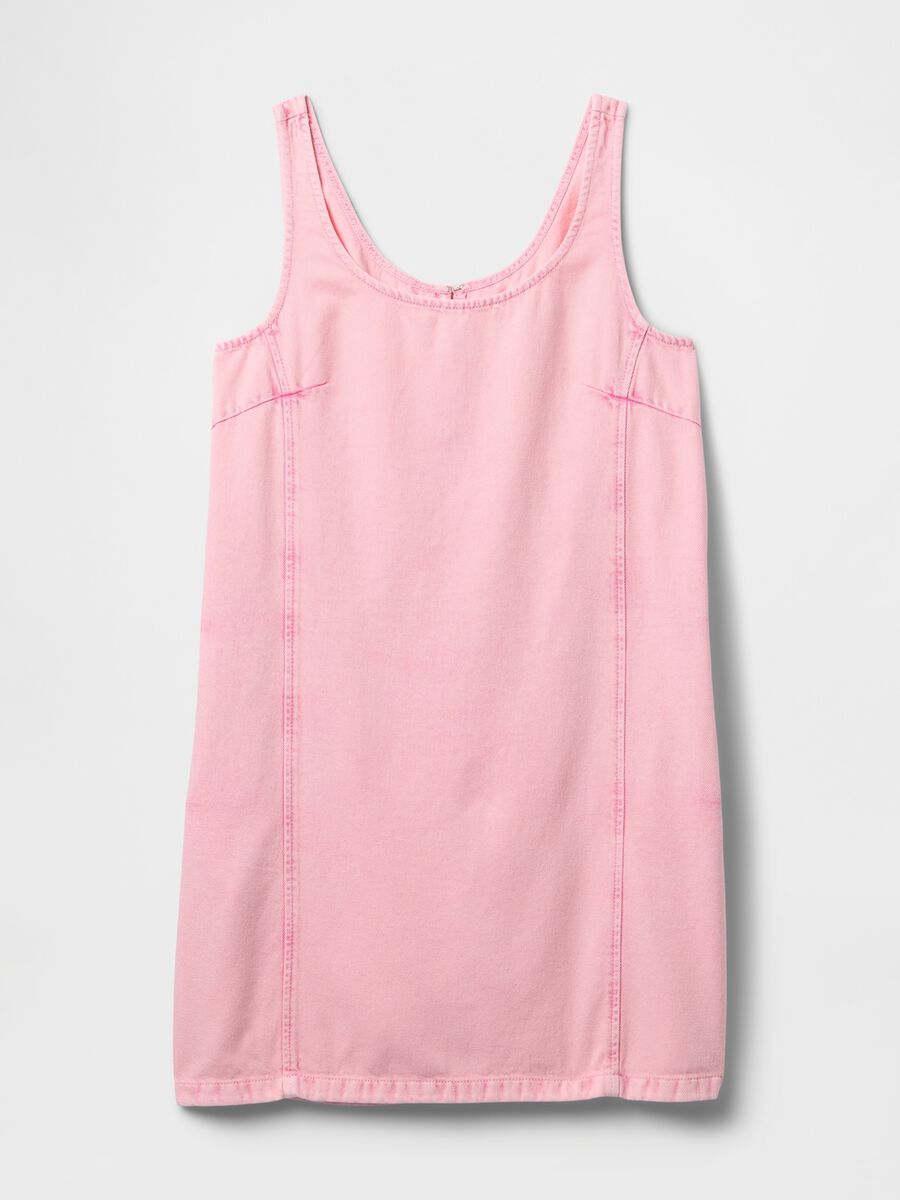 Abito estivo rosa senza maniche_6