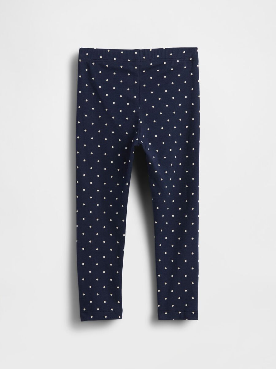 Blue leggings with hearts and polka dots_1