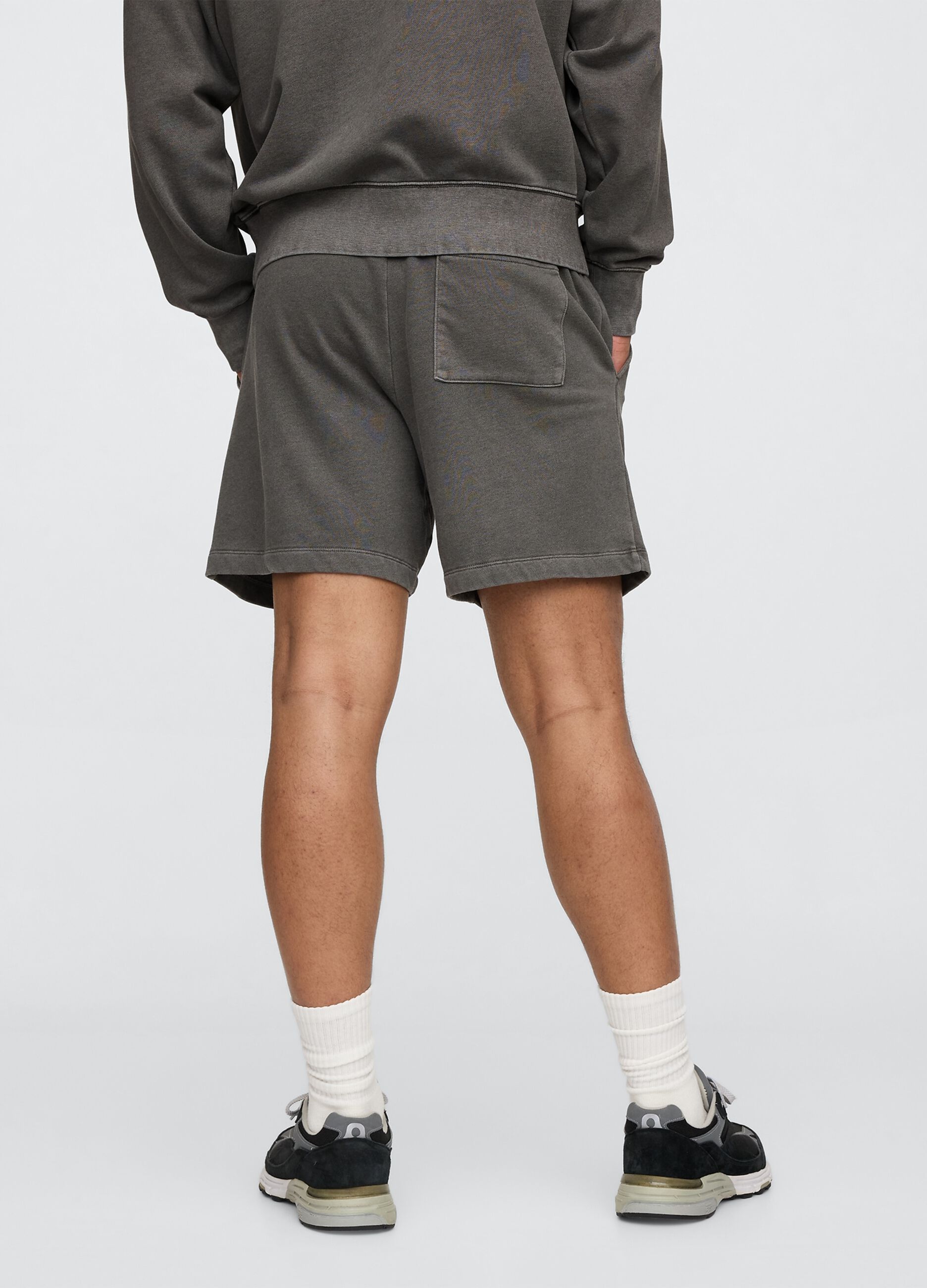Grey Gap Cotton Blend Shorts
