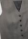 Grey regular fit waistcoat with buttons_5