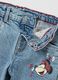 Children's denim trousers with Mickey Mouse print_3