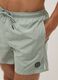 Green swim shorts with elasticated waistband and drawstring_4