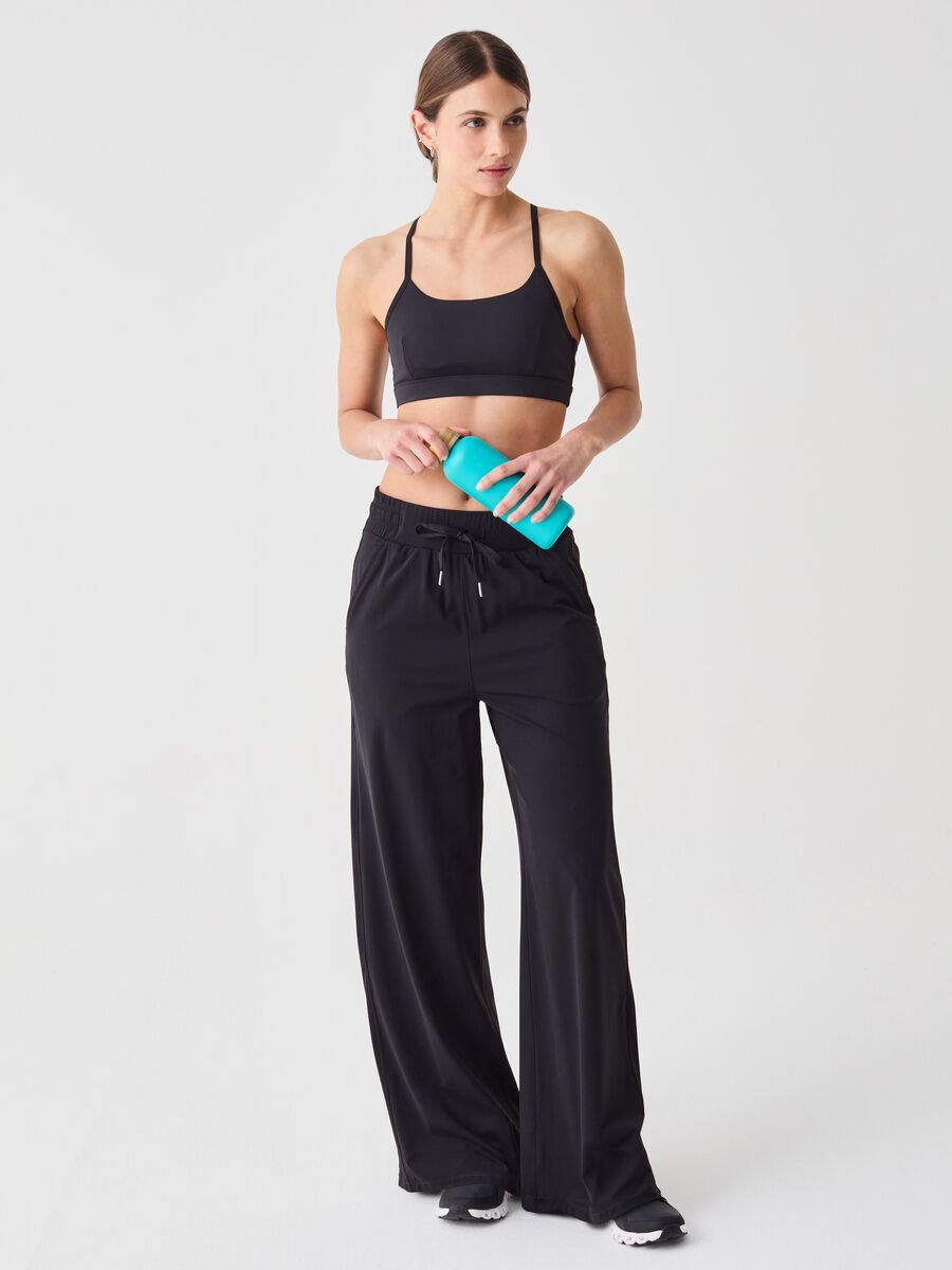 ALTAVIA STUDIO wide-leg trousers with drawstring_0