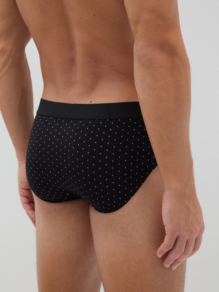 Tripack slip in cotone elasticizzato multicolor regular fit_2