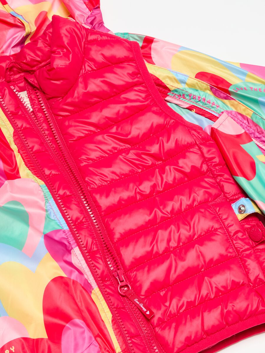 Waterproof jacket with detachable gilet_2