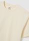 Beige Regular Fit Pure Cotton T-shirt_5
