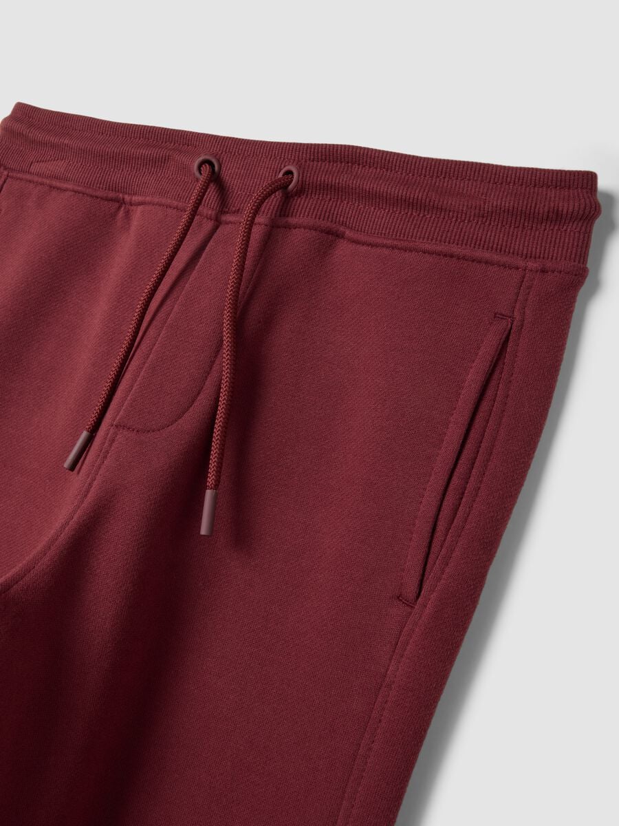 Brown joggers in 100% organic cotton_2