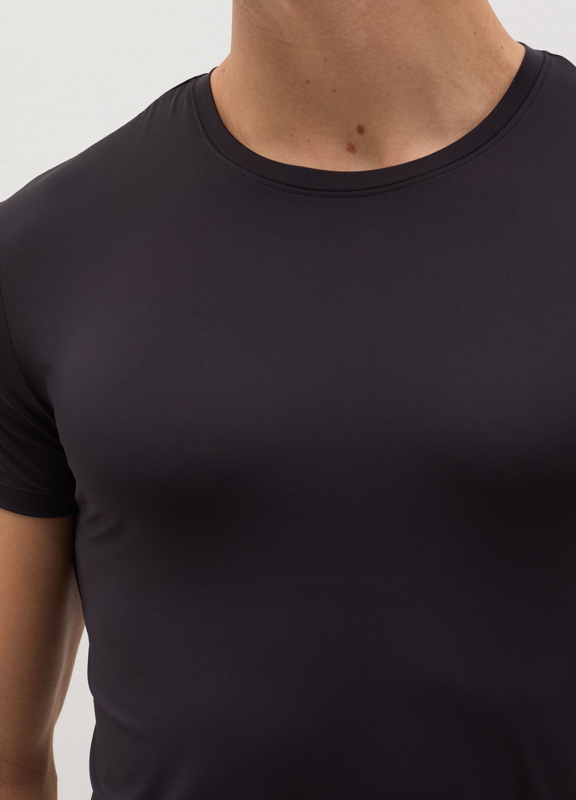 Two-pack undershirts in microfibre