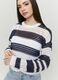 Multicolour open-knit long-sleeve top - regular fit_2