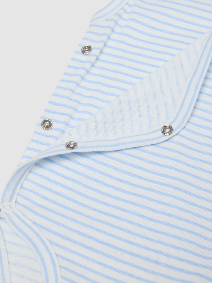 Bipack body in puro cotone multicolor senza maniche per bimbi_3