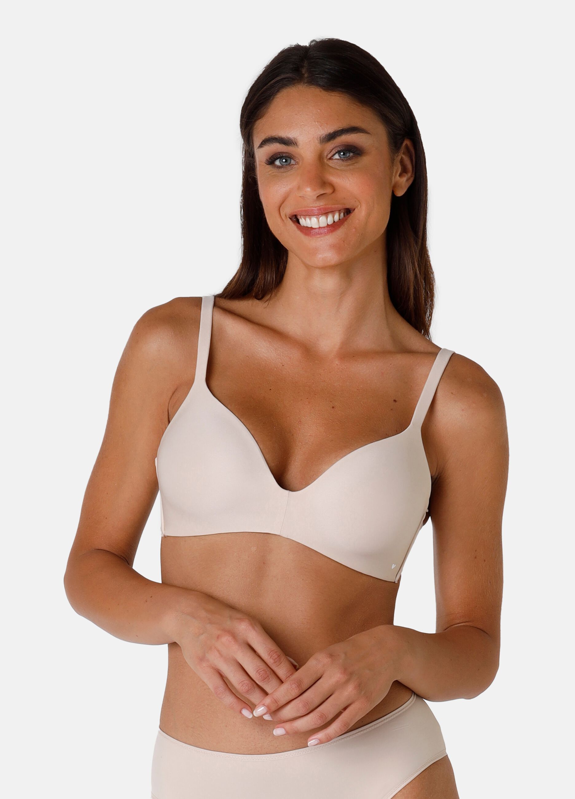 Invisible Lift triangle bra with underwiring