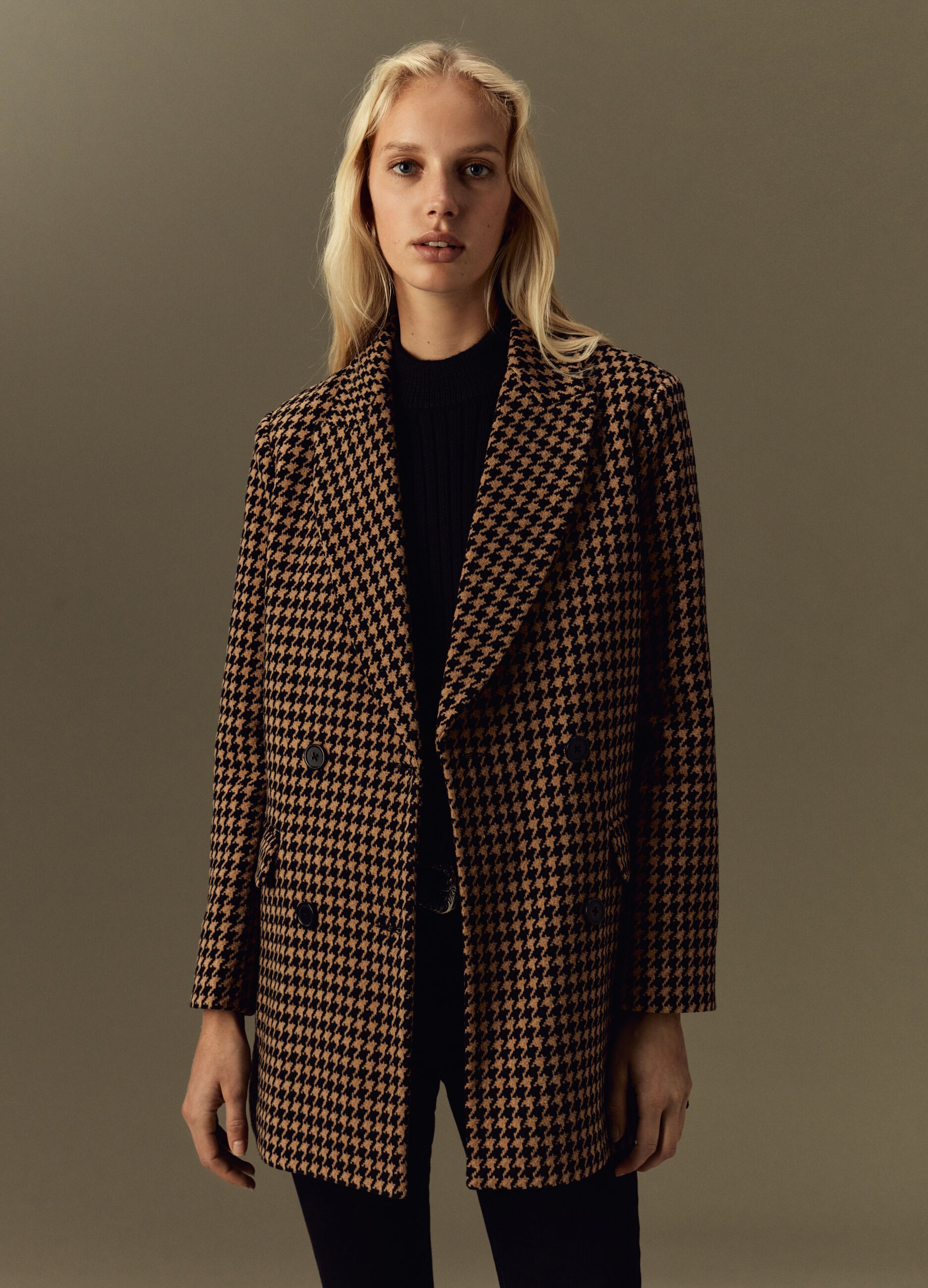 Cappotto doppiopetto pied de poule_1
