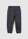 Children's Black Stretch Cotton Trousers - Regular Fit_1
