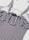 Blue striped stretch fabric swimsuit_3