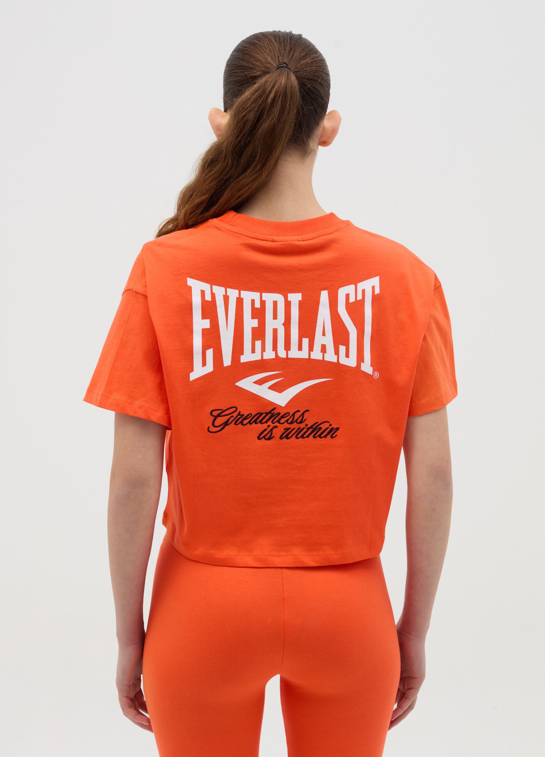 Cotton T-shirt with print