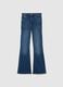 Stretch Denim Flare Jeans_4