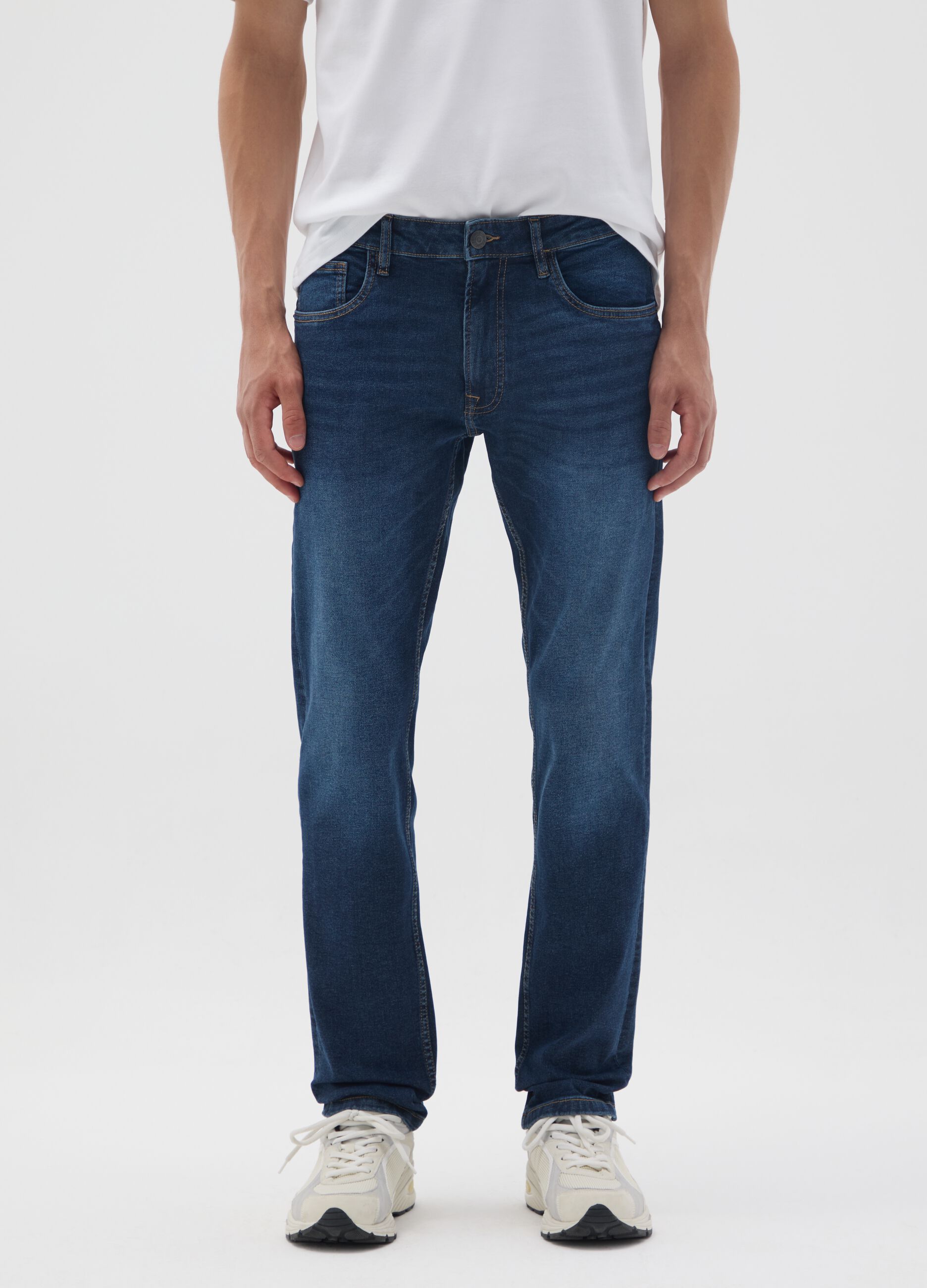 Black Denim Slim Fit Jeans
