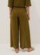Green pure cotton beach trousers_2