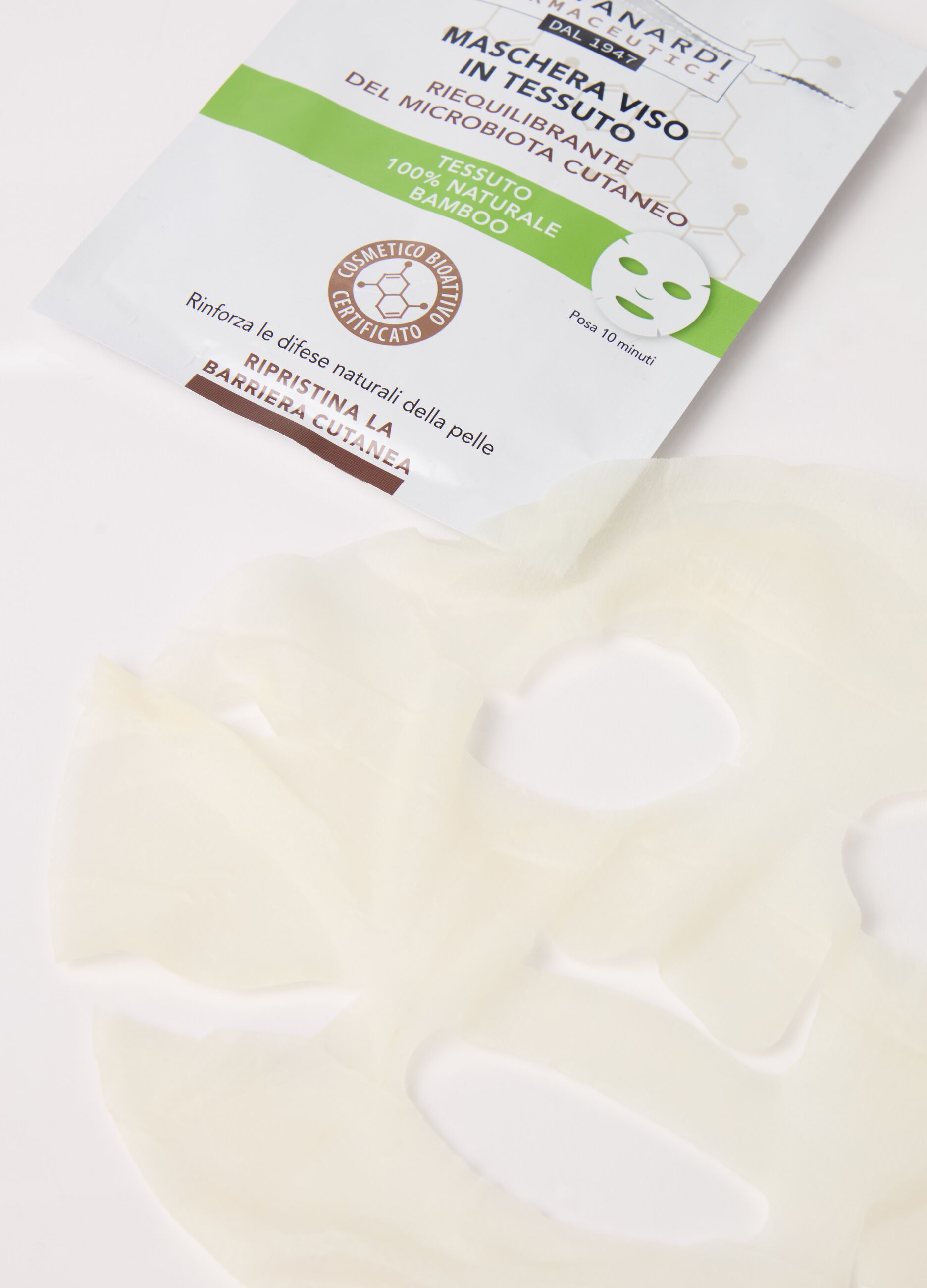 Rebalancing fabric face mask