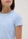 Girls' blue cotton blend t-shirt regular fit_2